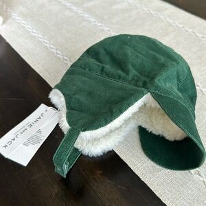 Janie and Jack Boys Fuzzy Hat 0-3 Months